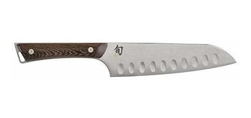 Shun Swt0718 Hg Kanso Santoku, Cuchillo De Cocina De Tierra