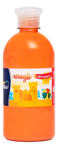 Tempera Alba Magic 700gr X6 Colores Comunes