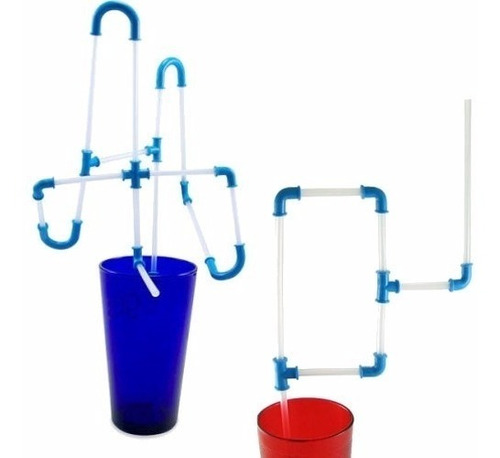 Popotes Armables Crea Curvas Dobla Toma En 3 Vasos Y Mas