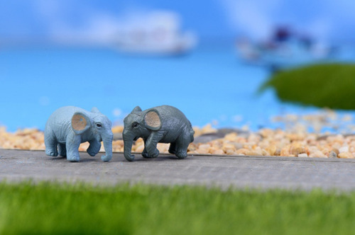 Juego De Decoración De Macetas Con Bricolaje Elefante 10pcs