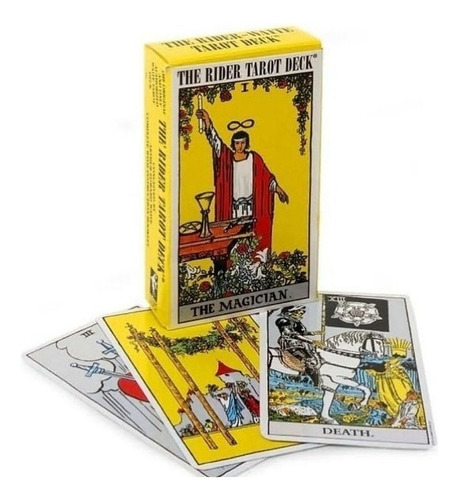 Cartas Del Tarot De Rider Waite, 78 Cartas Arcana.