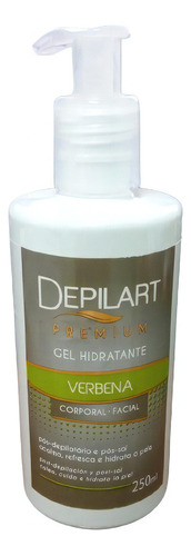 Depilart Gel Hidratante Verbena Pós Depilação 250ml