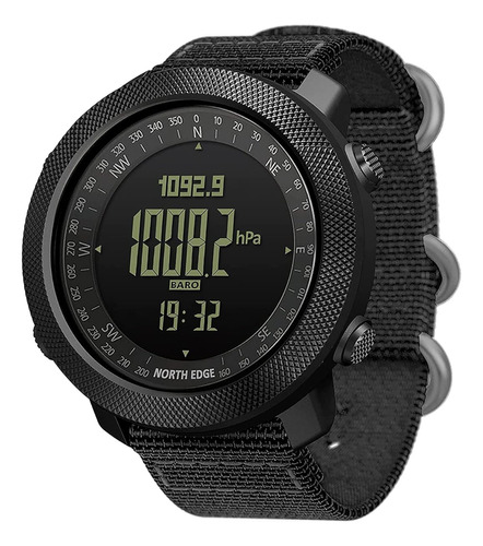 Reloj North Edge-apache Para Exterior, Altímetro Militar Etc