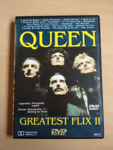 Dvd Queen Greatest Flix 2 Md626 | Parcelamento sem juros