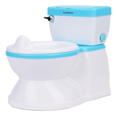 Baño/sanitario/urinario De Bebe Azul Con Sonido