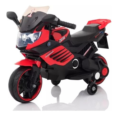 Moto Ruedas A Bateria 6v Con Luces Y Sonidos Babymovil