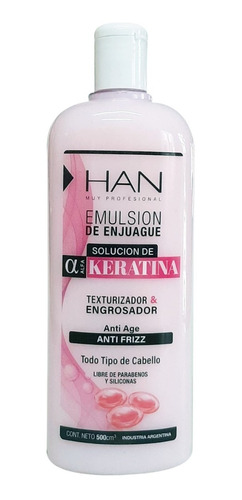 Acondicionador Para Cabello Ideal Uso Profesional Han 500ml