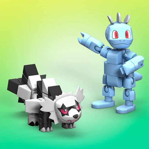 Mega Construx Pokemon Machop Vs Juego De Construcción De De