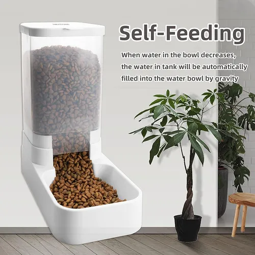 Gravity feed dog feeder 2025