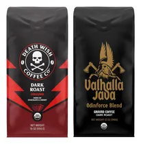 Comprar Death Wish Coffee Dark Roast Ground 16 Oz\u002Fvalhalla Java 12oz
