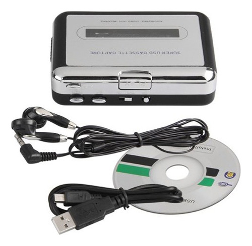 Convertidor De Cinta A Pc Super Usb De Casete A Mp3 Para Cap