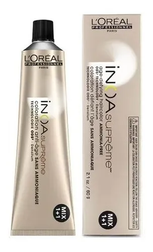 Tintura Inoa Supreme L'oréal Professionnel Sin Amoníaco 60ml Tono 6.23
