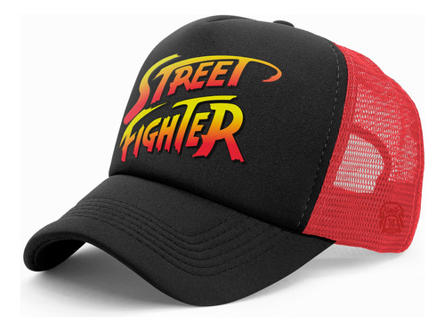 Gorra Trucker Motivo Street Fighter 001