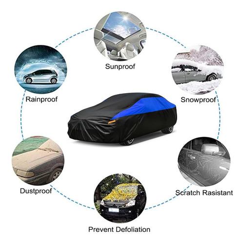 Funda De Coche Para Automóviles Impermeable Para Tod_2545428