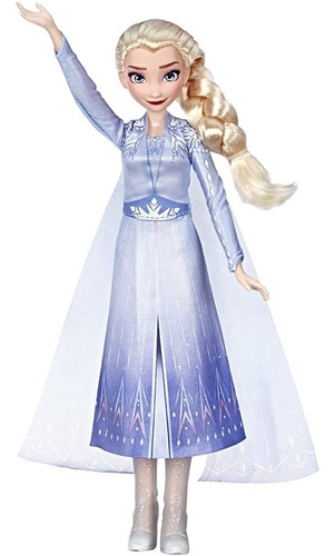 Muñeca De Moda Elsa Cantando Frozen De Disney Con Musica Co