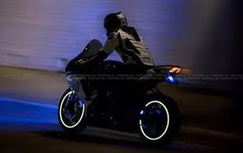 Kit Adesivo Friso Refletivo Moto Honda Biz 125 Personalizado