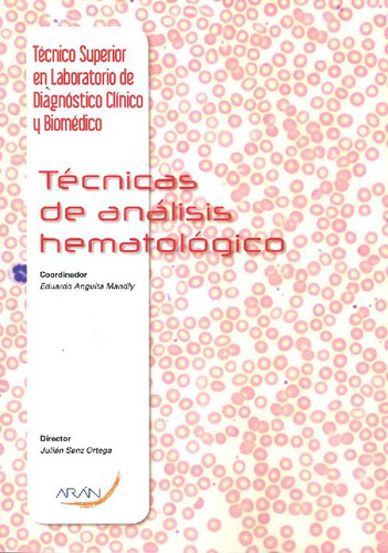 Libro Técnicas De Análisis Hematologico De Eduardo Anguita M