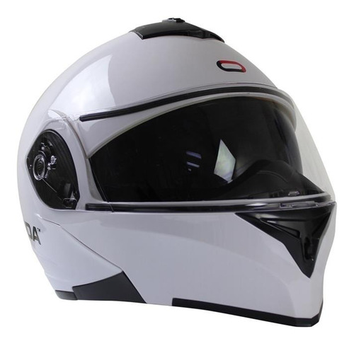 Casco Roda Luminar Abatible Luz Led Gafas Certificado Dot