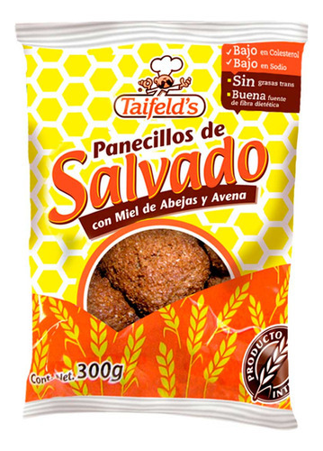 Panecillos Taifeld's Salvado con Miel 300g