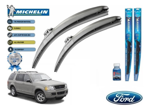 Par Plumas Limpiabrisas Ford Explorer 2004 Michelin