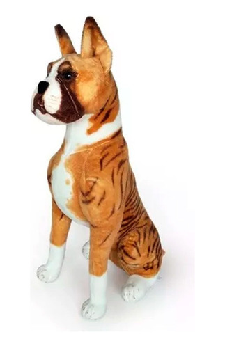 Peluche Perro Boxer Sentado 64 Cm - Vamos A Juagar 