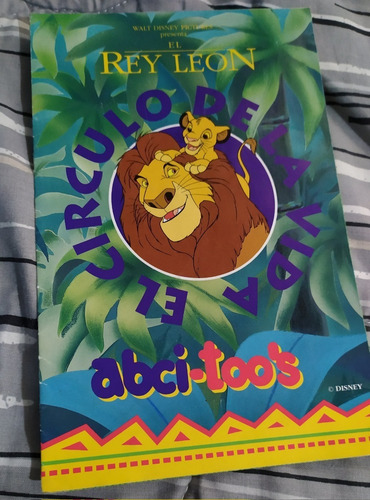 Juego De Dados Años 90 Cereal Abcitoos Disney El Rey Leon (Usado)