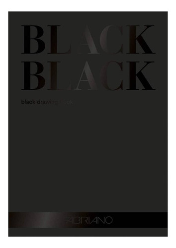 Block De Dibujo Fabriano Black 24x32cm 300g 20hj