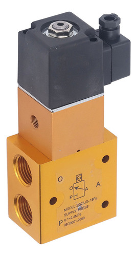 ~ Electroválvula De 3 Vías, 2 Posiciones, G1/2 Pulgadas,