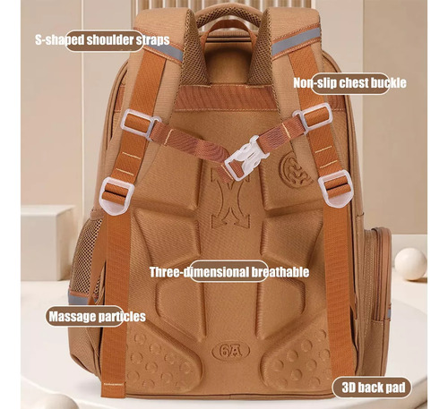 Mochila Escolar Kapibala Para Estudiantes