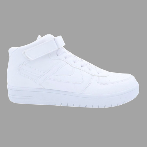 Tenis Panam Casual Bota Choclo Blanco Cómodo Unisex Básico Escolar
