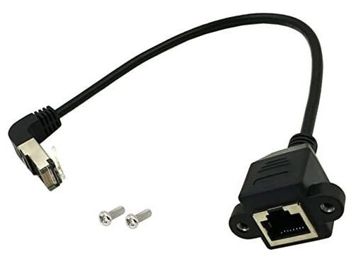 Wpeng Rj45 lan Extension Cable, Ángulo De 90 grados De Red R