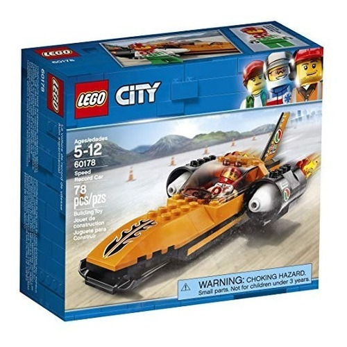 Lego City Velocidad De Grabación De Coches 60178 Kit De Cons