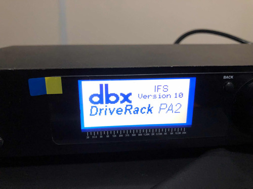 Dbx Driverack Pa2