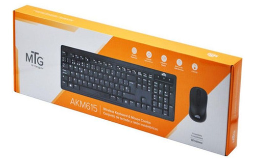 Combo Teclado Y Mouse Inalámbrico Targus Akm615