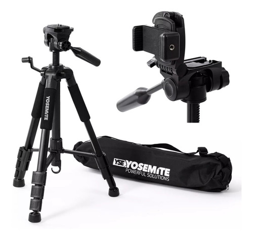 Imagen 1 de 9 de Tripode Extensible Videos Instagram Celular Camara + Bolso