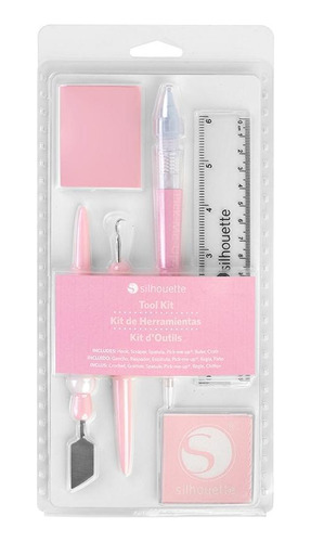 Kit De Ferramentas Essenciais Silhouette Rosa Pink - 04726