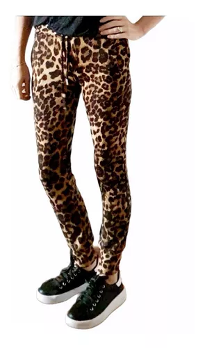 Pantalon Leopardo Mujer