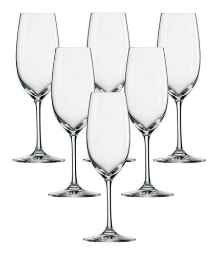 Jogo 6 Taças Champagne Cristal Tritan 228 Ml Schott Zwiesel