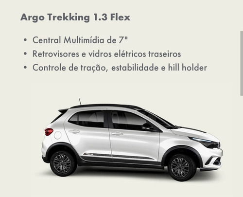 Imagem 5 de 9 de Fiat Argo 2020 1.3 Trekking Flex 5p