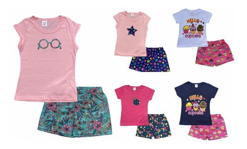 Conjunto Infantil Verão Menina