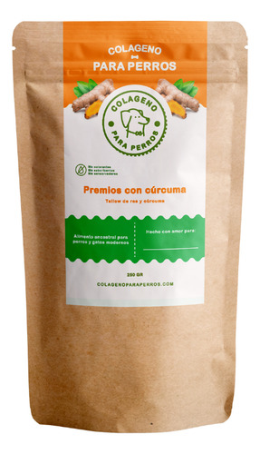 Súper Premios Antiinflamatorios De Cúrcuma Para Perro 250g