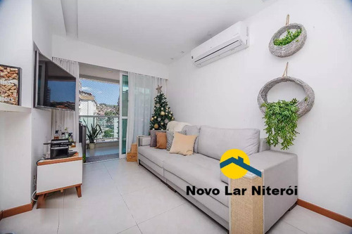 Imagem 5 de 15 de Excelente Apartamento Todo Montado Com Varanda Gourmet Em Icaraí. - 322