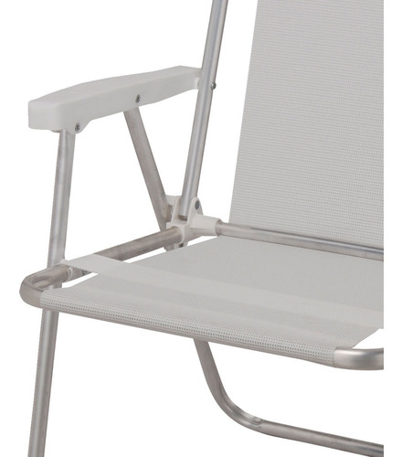 Sillón X2 Aluminio Playa Camping Pescador Sannet Mor Ct