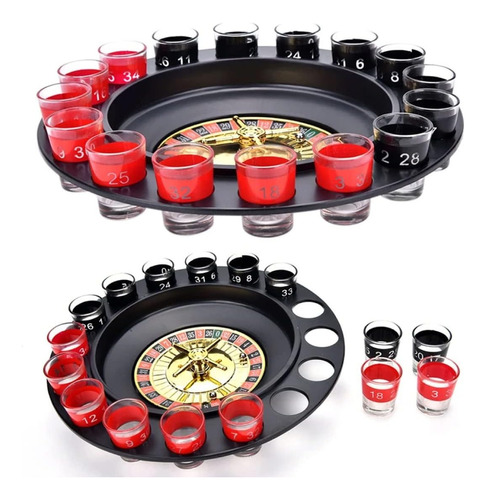 Casino Ruleta De 16 Shots Caballitos Fiesta Juegos De Beber