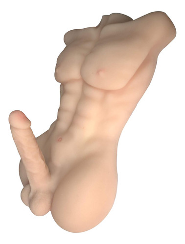 Juguete Femenino Torso Masculino Amor Muñeca 3d Adulto Pene