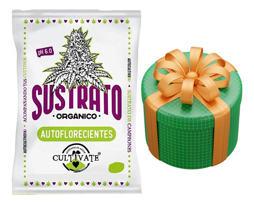 Sustrato Cultivate Autofloreciente 80lts Con Regalo Sorpresa