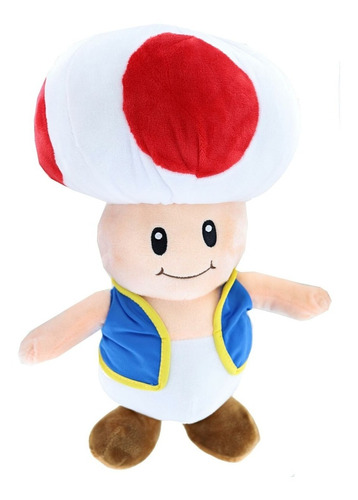 Super Mario | Toad Peluche 14 Pulgadas De Alto Good Stuff 