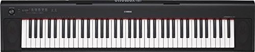 Yamaha Np32 76-key Teclado Portátil De Peso Ligero, Negro.