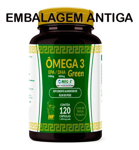 10x Omega 3 1000mg Hf Suplements 120 Caps
