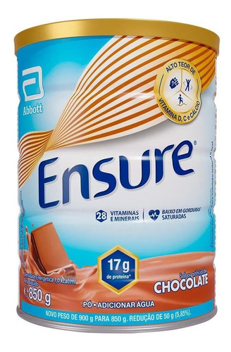 Ensure Chocolate Em Pó 850g